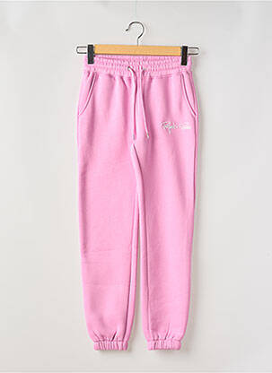 Jogging tissage molletoné taille normale rose PROJECT X PARIS femme