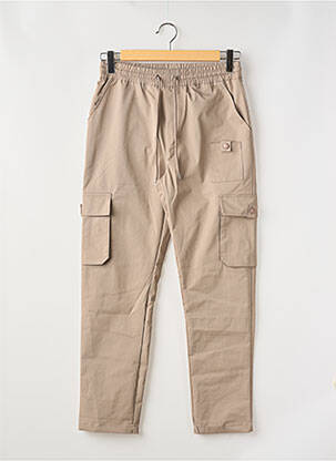 Pantalon cargo tissage popeline taille normale marron PROJECT X PARIS homme