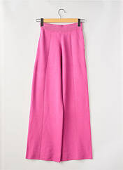 Pantalon large rose GERTRUDE pour femme seconde vue