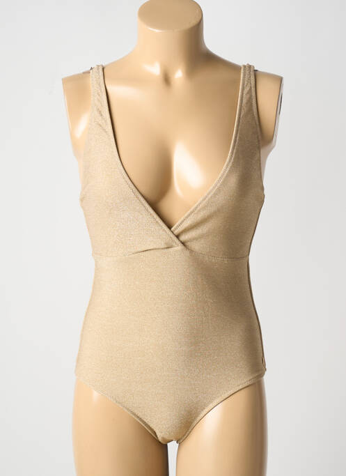 Maillot de bain 1 pièce or LES TROPEZIENNES PAR M.BELARBI pour femme