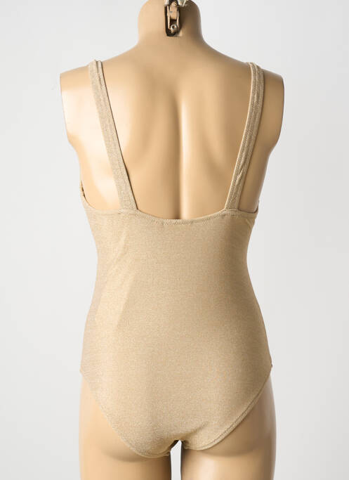 Maillot de bain 1 pièce or LES TROPEZIENNES PAR M.BELARBI pour femme