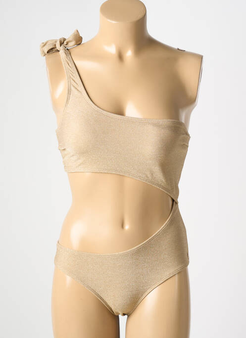 Maillot de bain 1 pièce or LES TROPEZIENNES PAR M.BELARBI pour femme