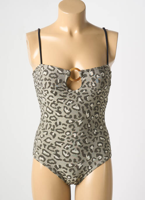 Maillot de bain 1 pièce vert LES TROPEZIENNES PAR M.BELARBI pour femme