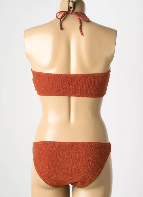 Maillot de bain 2 pièces orange LES TROPEZIENNES PAR M.BELARBI pour femme
