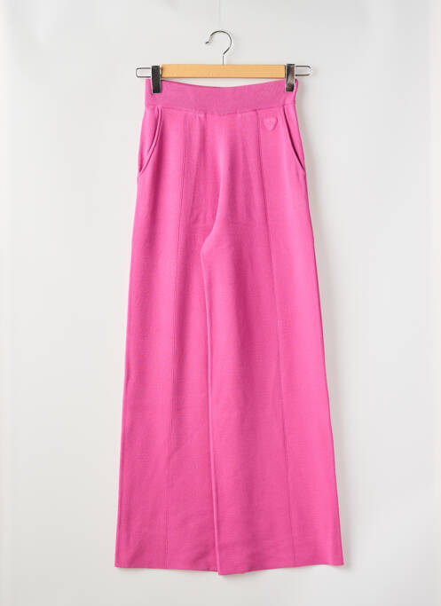 Pantalon large rose GERTRUDE pour femme