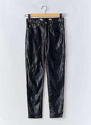 Pantalon slim broderie rivets taille normale noir THE KOOPLES femme