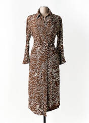 Robe mi-longue marron & OTHER STORIES pour femme seconde vue