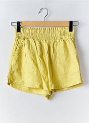 Short jaune BERSHKA pour femme seconde vue