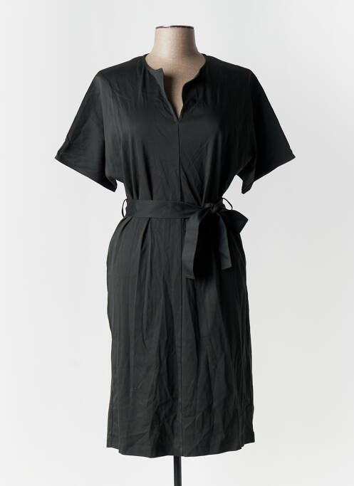 Robe mi-longue noir COS pour femme