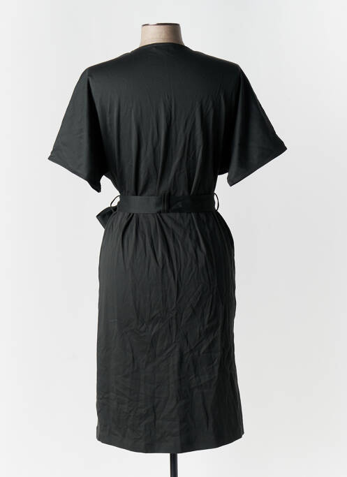 Robe mi-longue noir COS pour femme