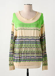 Pull col rond manches longues beige ALDO MARTIN'S femme