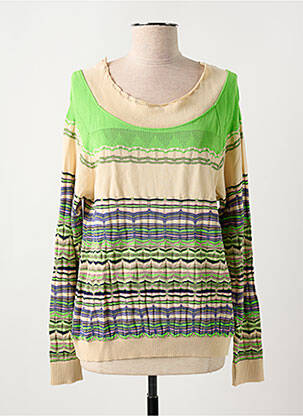 Pull col rond manches longues beige ALDO MARTIN'S femme