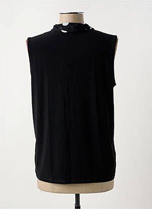 Top coupe fluide sans manche noir JOSEPH RIBKOFF femme