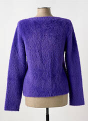 Gilet manches longues violet LAFTY LIE pour femme seconde vue