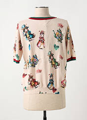 Top beige JEI'S BY LETIZIA DENARO pour femme seconde vue