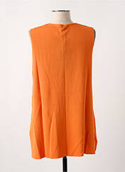 Tunique sans manche orange SCORZZO pour femme seconde vue