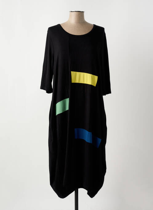 Robe longue noir OZAI N KU pour femme