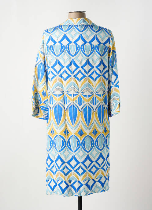 Robe mi-longue bleu REVER MILE pour femme