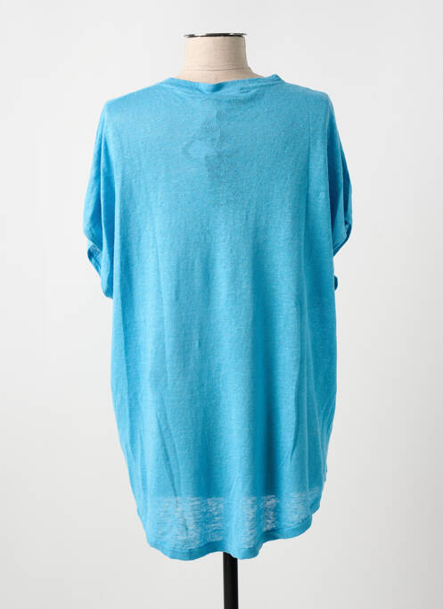 Top bleu CHARMING SMILE pour femme