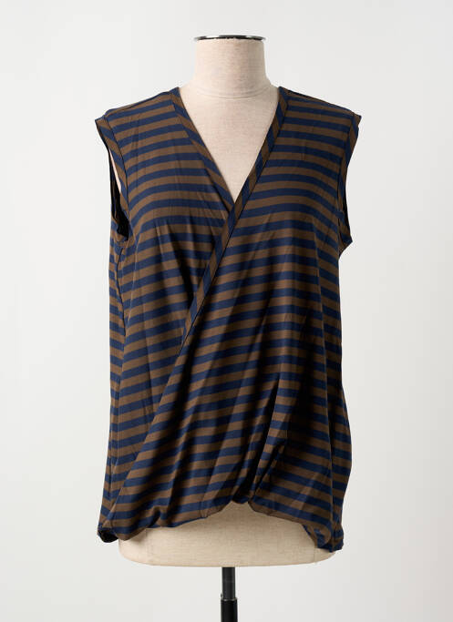 Top marron KEDZIOREK pour femme