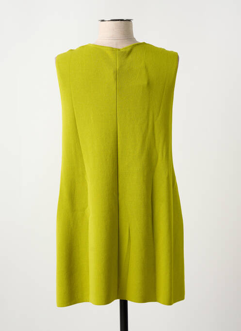 Tunique sans manche vert SCORZZO pour femme