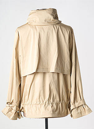Coupe-vent finition intérieure doublée a capuche beige RINO & PELLE femme