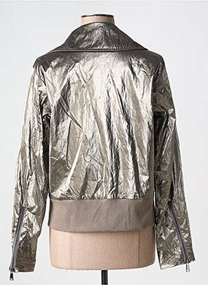 Veste casual col tailleur gris NÜ femme