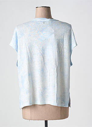 Pull coupe droite manches courtes bleu MPC (MA PETITE CAPSULE) femme