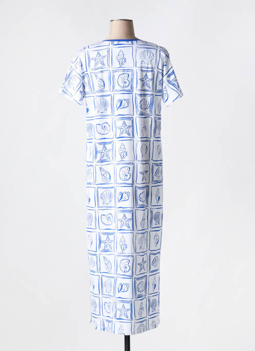 Robe longue blanc LEO & UGO pour femme