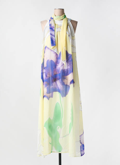 Robe longue jaune ELISA CAVALETTI pour femme