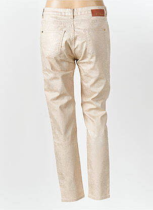 Pantalon slim stretch taille normale beige EVA KAYAN femme