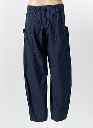 Pantalon droit stretch taille normale bleu ALEMBIKA femme