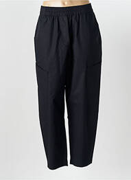 Pantalon large tissage popeline taille normale noir LOTUS EATERS femme