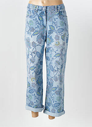 Jeans coupe droite stretch taille normale bleu RECOVER C.C. femme