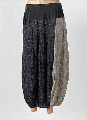 Jupe longue taille normale noir OZAI N KU femme