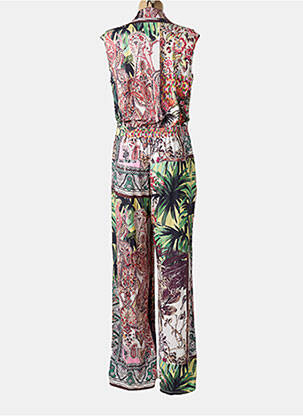 Combi-pantalon sans manche sans manche marron K-DESIGN femme