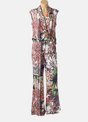 Combi-pantalon marron K-DESIGN pour femme seconde vue