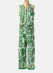 Combi-pantalon vert K-DESIGN pour femme seconde vue