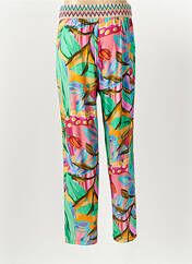 Pantalon droit bleu ALDOMARTINS pour femme seconde vue