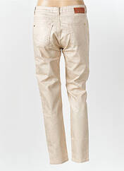 Pantalon slim beige EVA KAYAN pour femme seconde vue