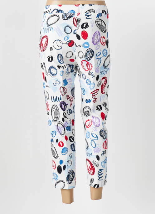 Pantalon 7/8 stretch taille normale blanc JOSEPH RIBKOFF femme
