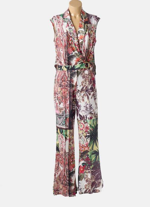 Combi-pantalon marron K-DESIGN pour femme