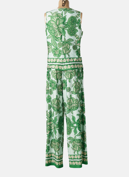 Combi-pantalon vert K-DESIGN pour femme