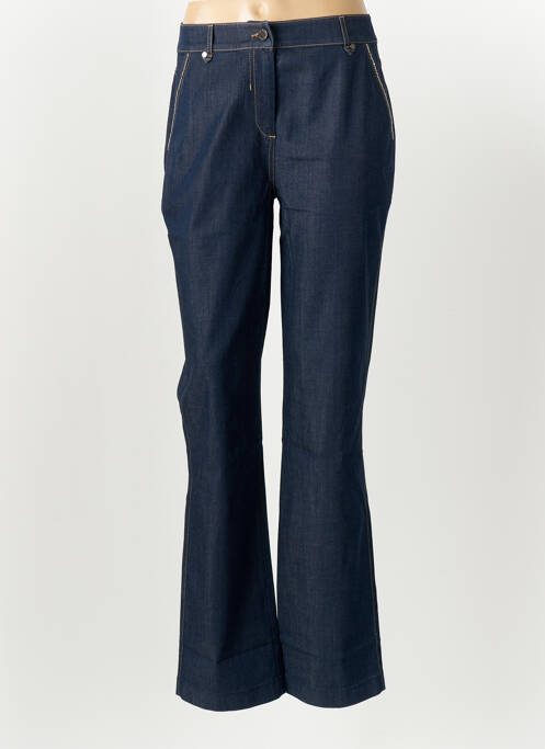 Jeans coupe droite bleu EVA KAYAN femme