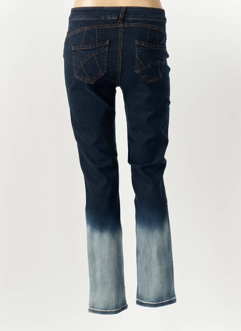 Jeans coupe slim bleu ELISA CAVALETTI pour femme