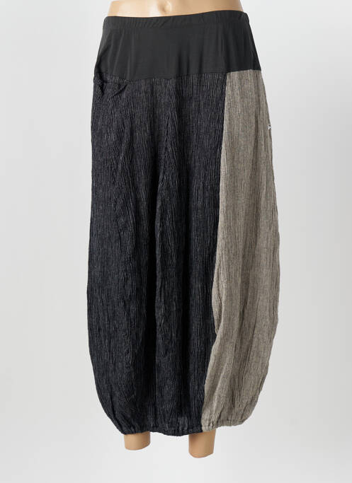 Jupe longue noir OZAI N KU pour femme