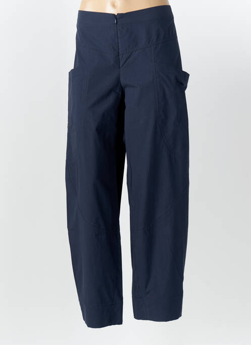 Pantalon droit bleu ALEMBIKA pour femme