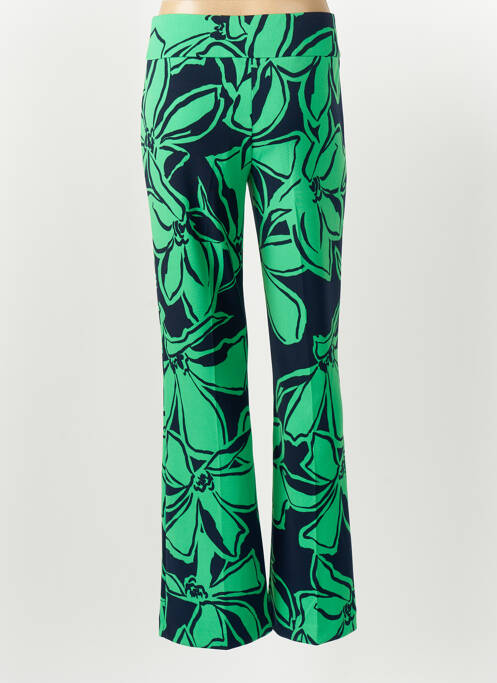 Pantalon droit vert JOSEPH RIBKOFF femme
