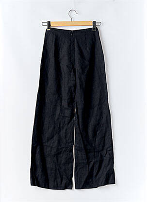 Pantalon large tissage crêpe taille haute noir FAITHFULL THE BRAND femme