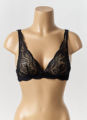 Soutien-gorge sans armature haut soutien-gorge emboitant noir SIMONE PERELE femme